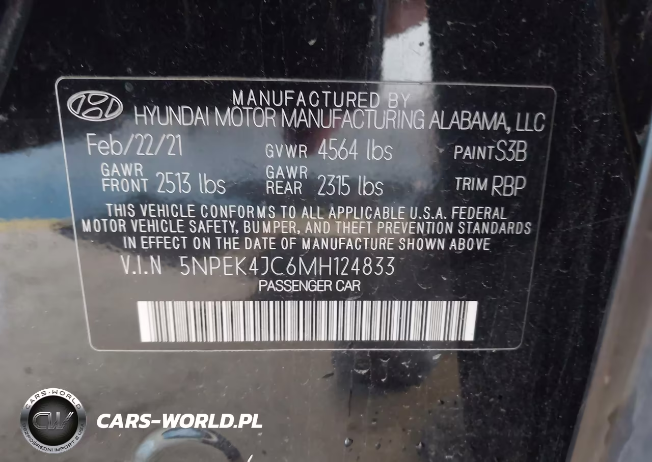 2021 Hyundai Sonata N Line VIN:5NPEK4JC6MH124833 - 9