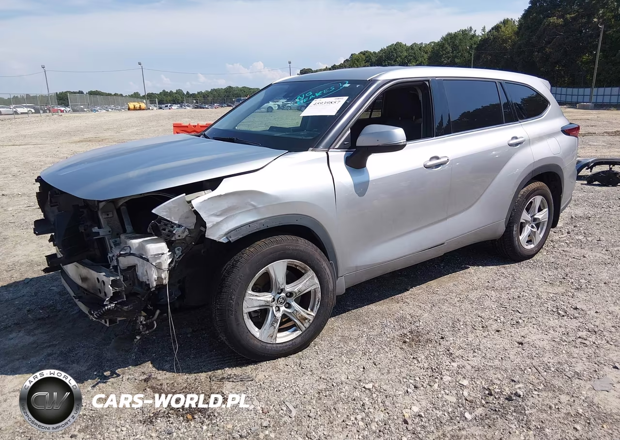 2022 Toyota Highlander L VIN:5TDCZRBH7NS164750 - 2