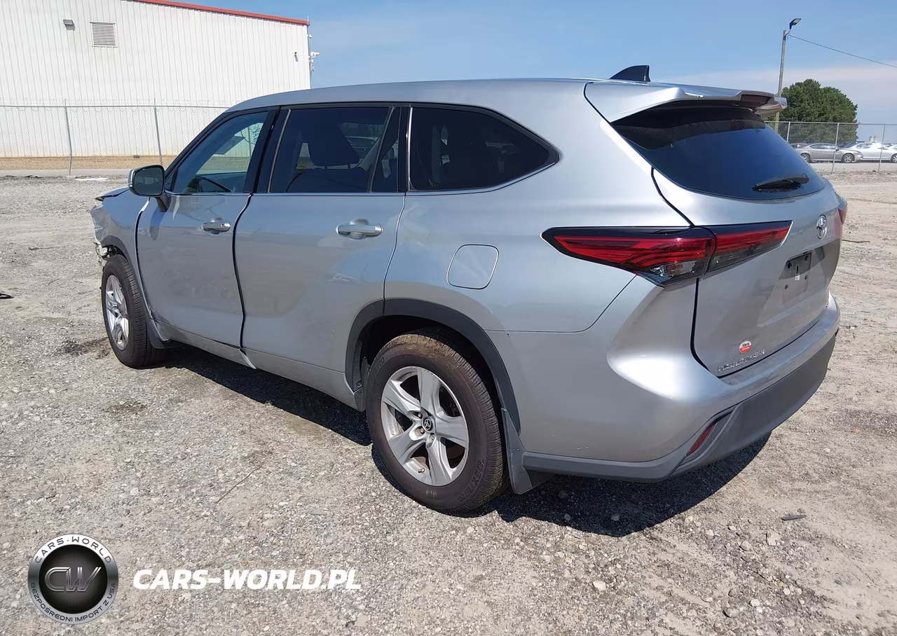 2022 Toyota Highlander L VIN:5TDCZRBH7NS164750 - 3