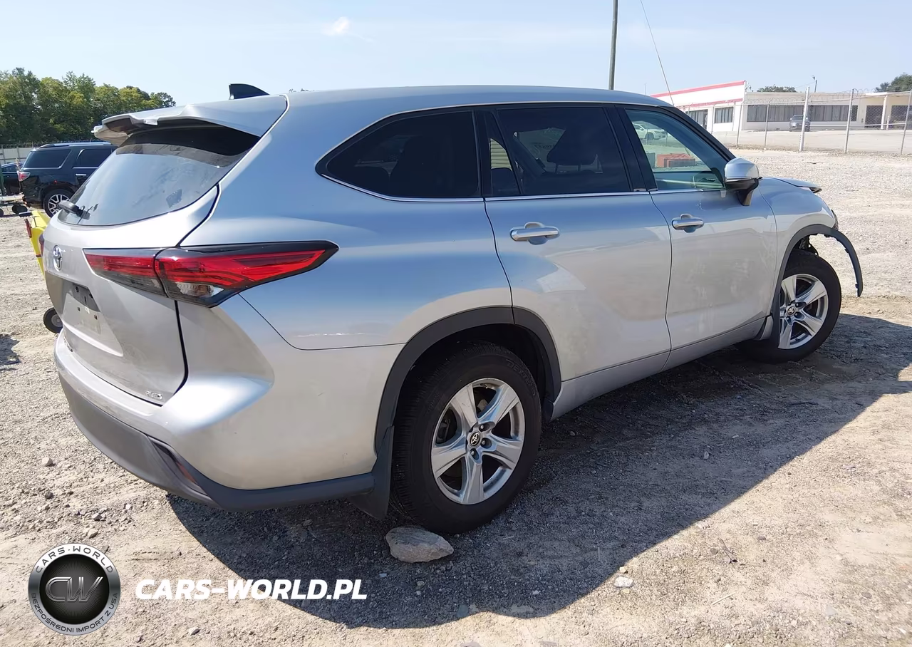 2022 Toyota Highlander L VIN:5TDCZRBH7NS164750 - 4