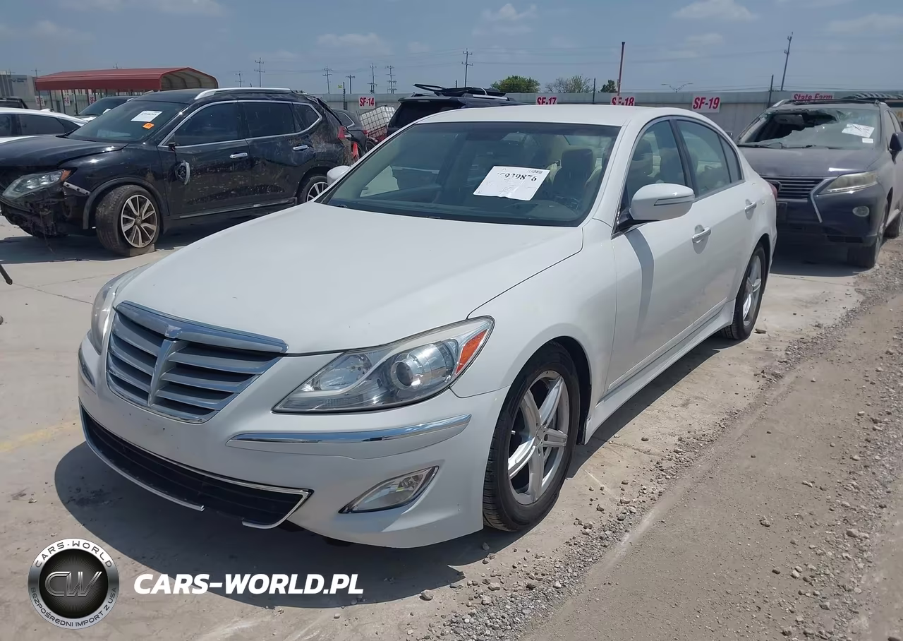 2013 Hyundai Genesis 3.8 VIN:KMHGC4DD0DU243991 - 2
