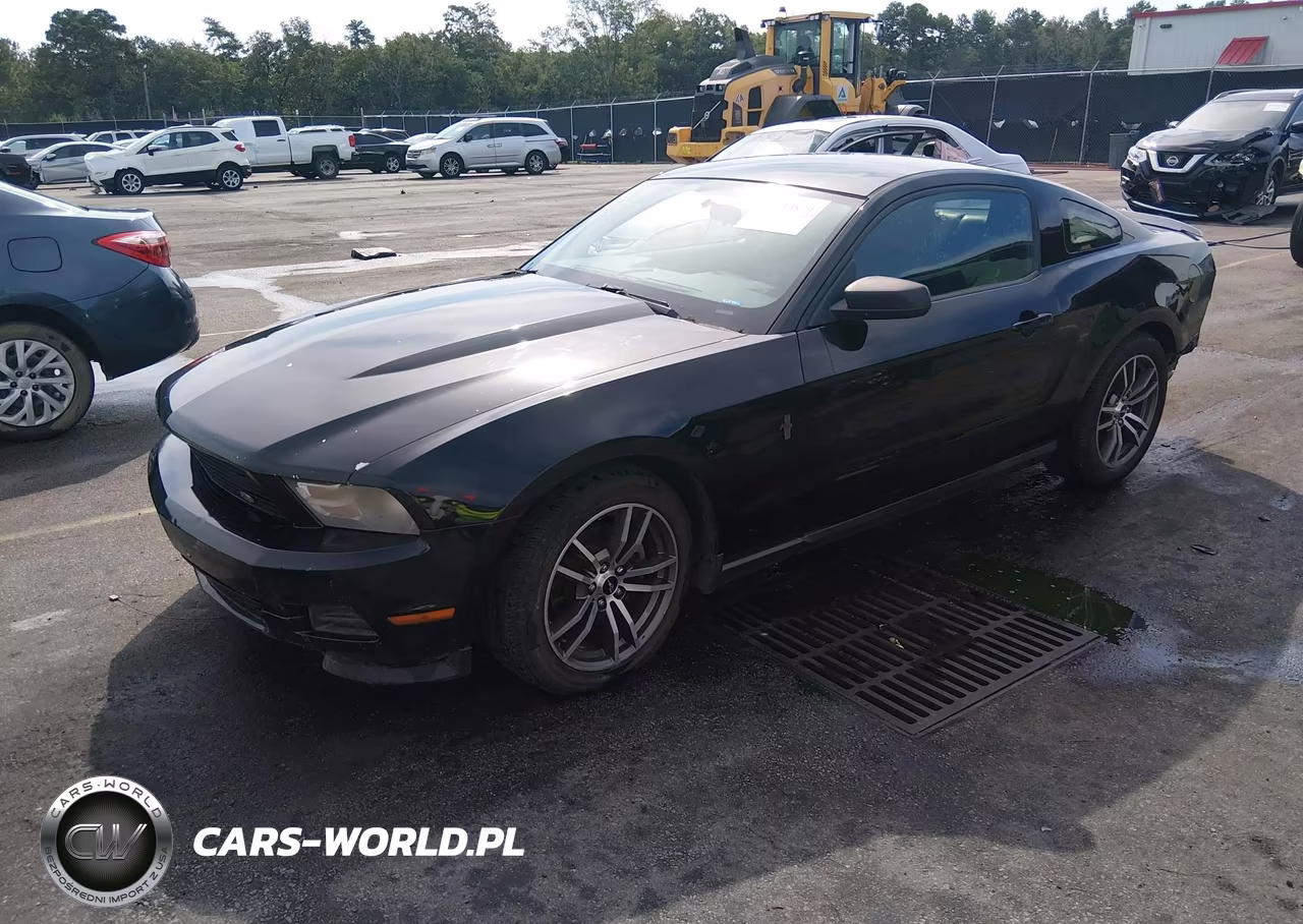 2012 Ford Mustang V6 VIN:1ZVBP8AM1C5252252 - 2