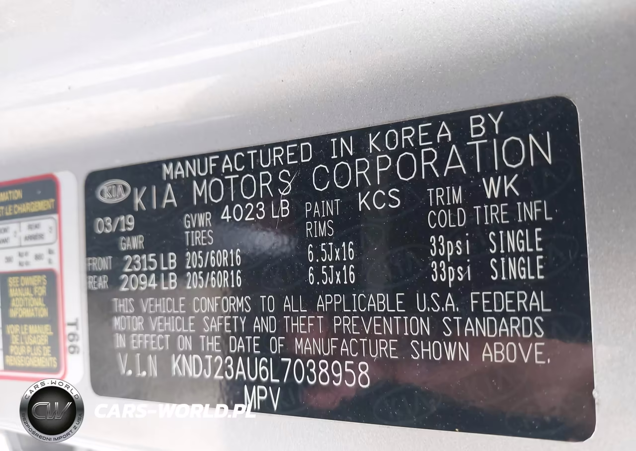 2020 Kia Soul S VIN:KNDJ23AU6L7038958 - 9