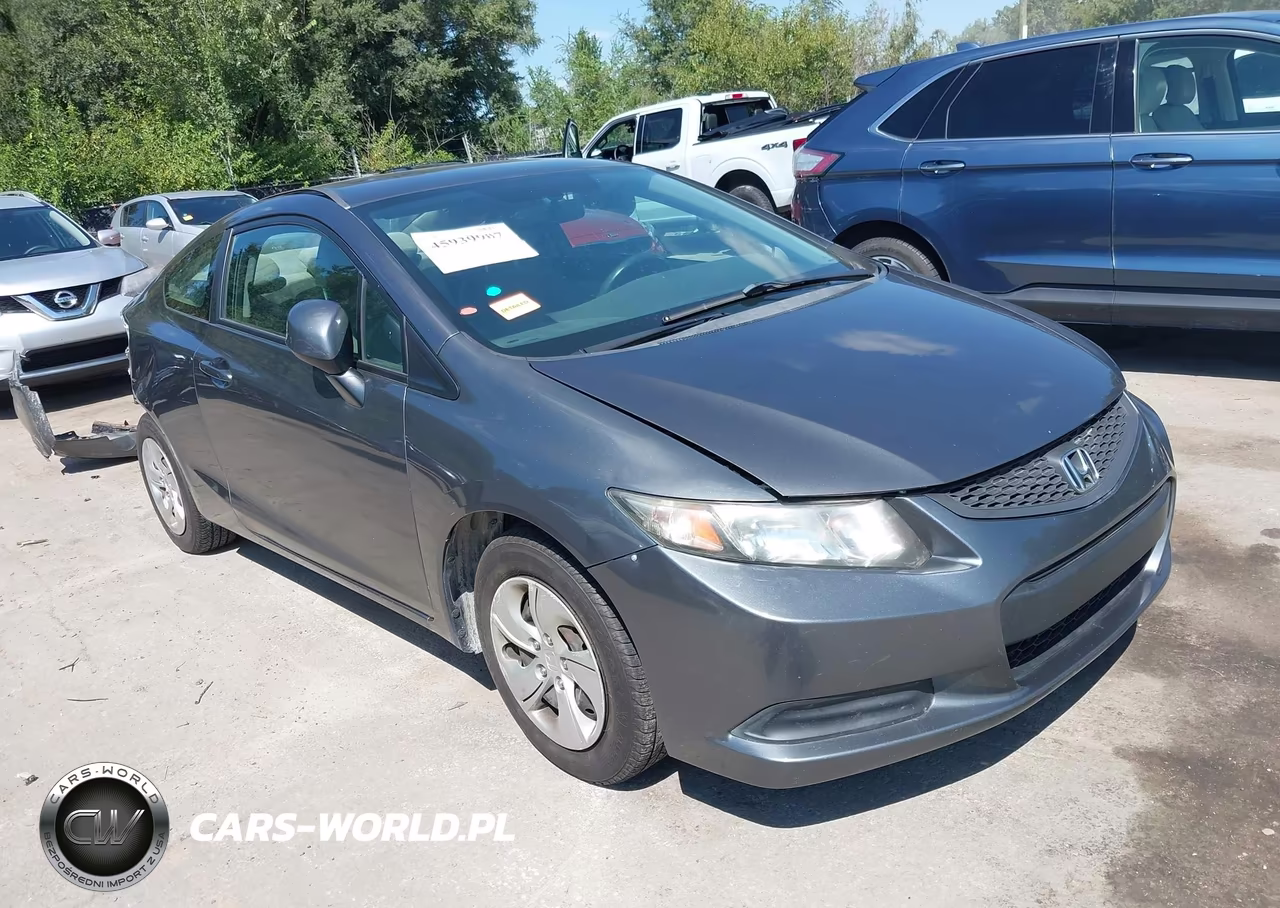 2013 Honda Civic Lx VIN:2HGFG3B55DH529284 - 1