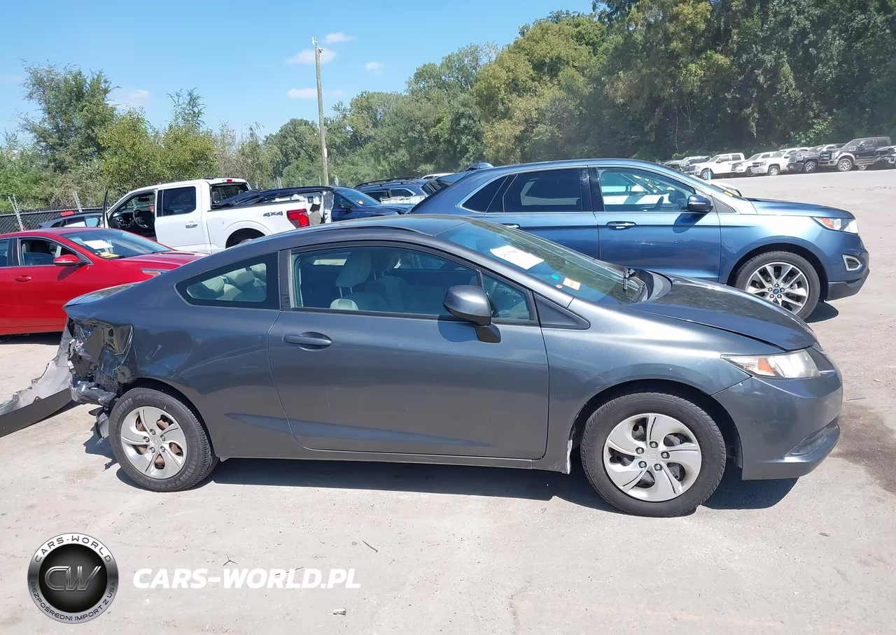 2013 Honda Civic Lx VIN:2HGFG3B55DH529284 - 14