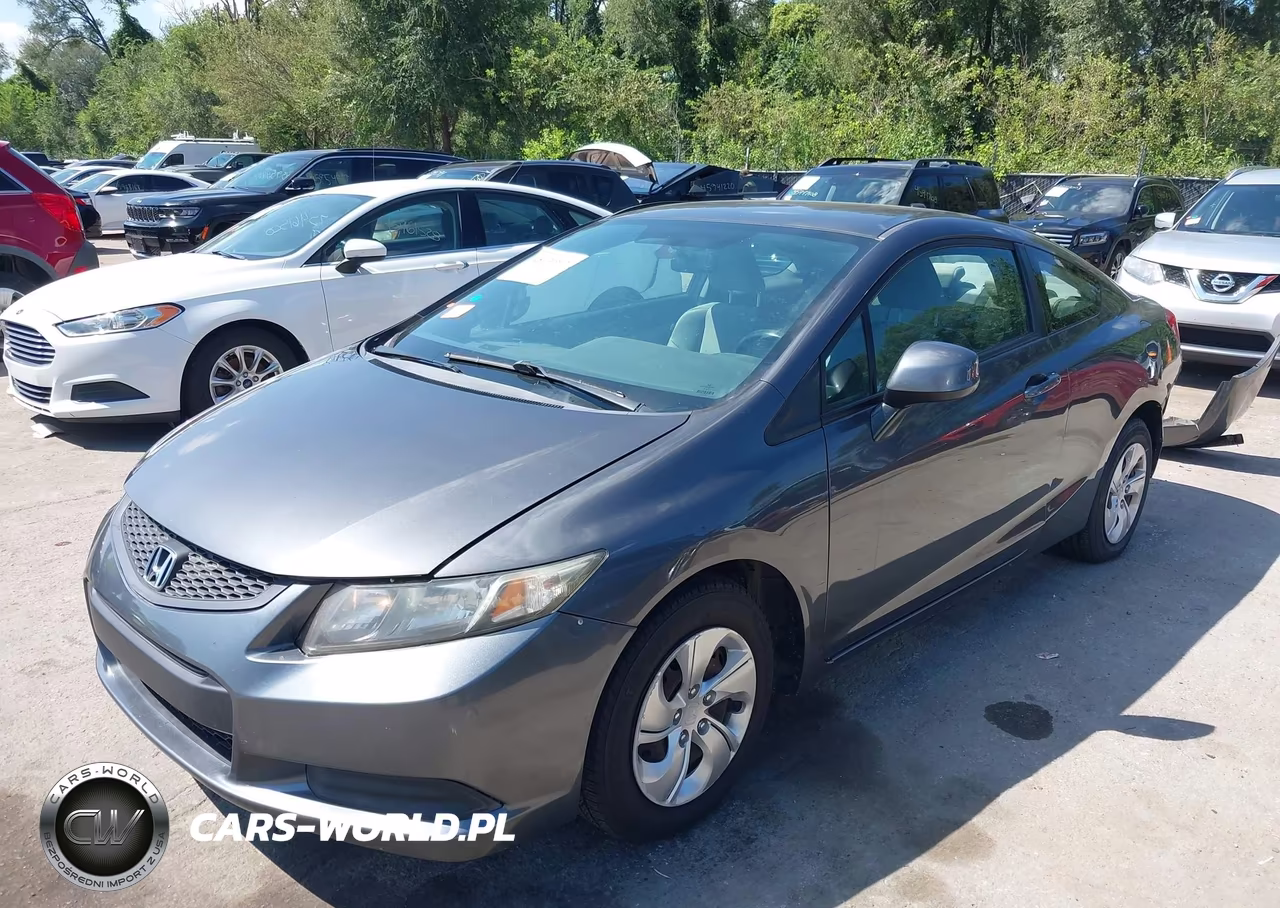 2013 Honda Civic Lx VIN:2HGFG3B55DH529284 - 2