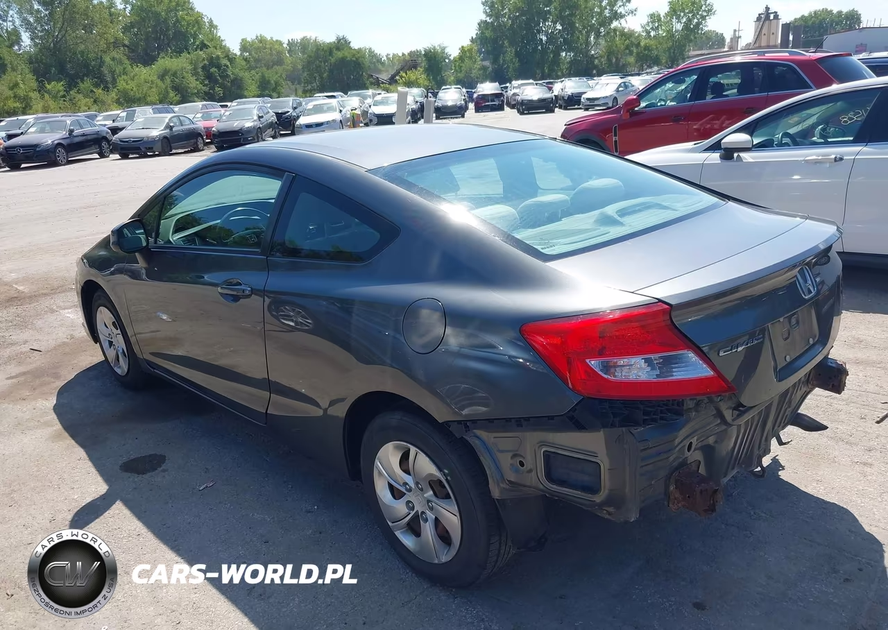 2013 Honda Civic Lx VIN:2HGFG3B55DH529284 - 3
