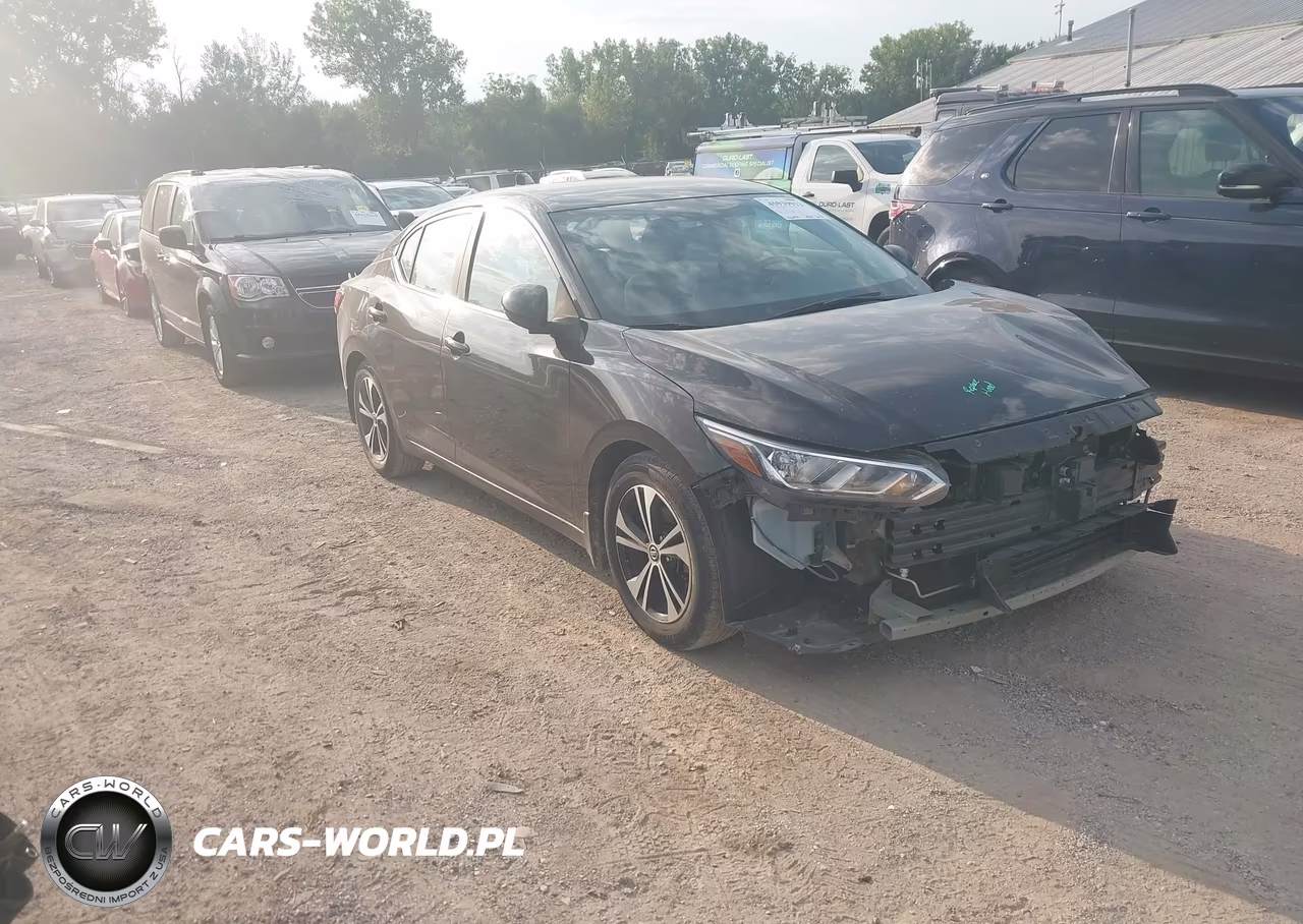 2021 Nissan Sentra Sv Xtronic Cvt VIN:3N1AB8CV4MY329478 - 1