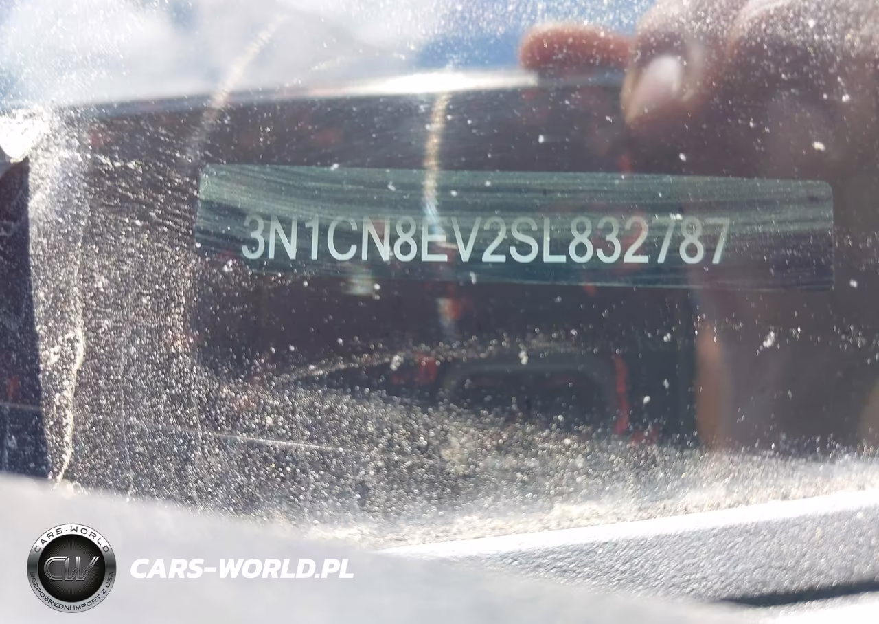 2025 Nissan Versa 1.6 Sv VIN:3N1CN8EV2SL832787 - 9