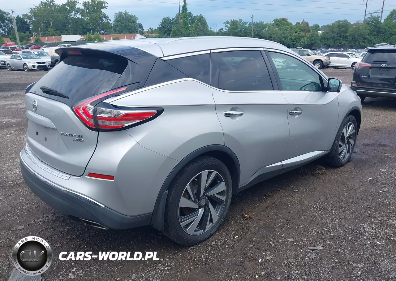 2015 Nissan Murano Platinum VIN:5N1AZ2MH7FN233371 - 4