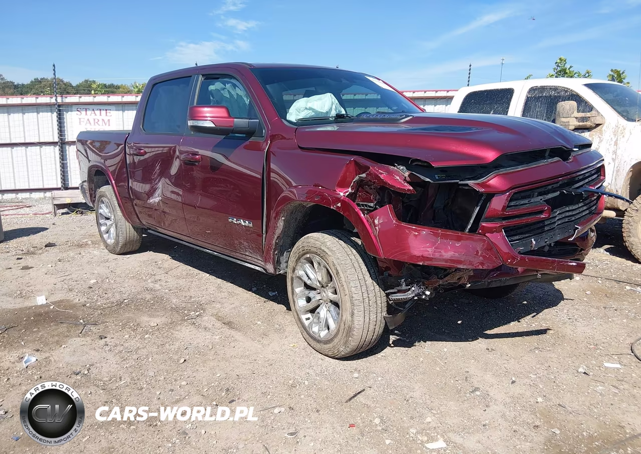 2021 Ram 1500 Laramie 4X4 5'7 Box VIN:1C6SRFJT1MN679061 - 1