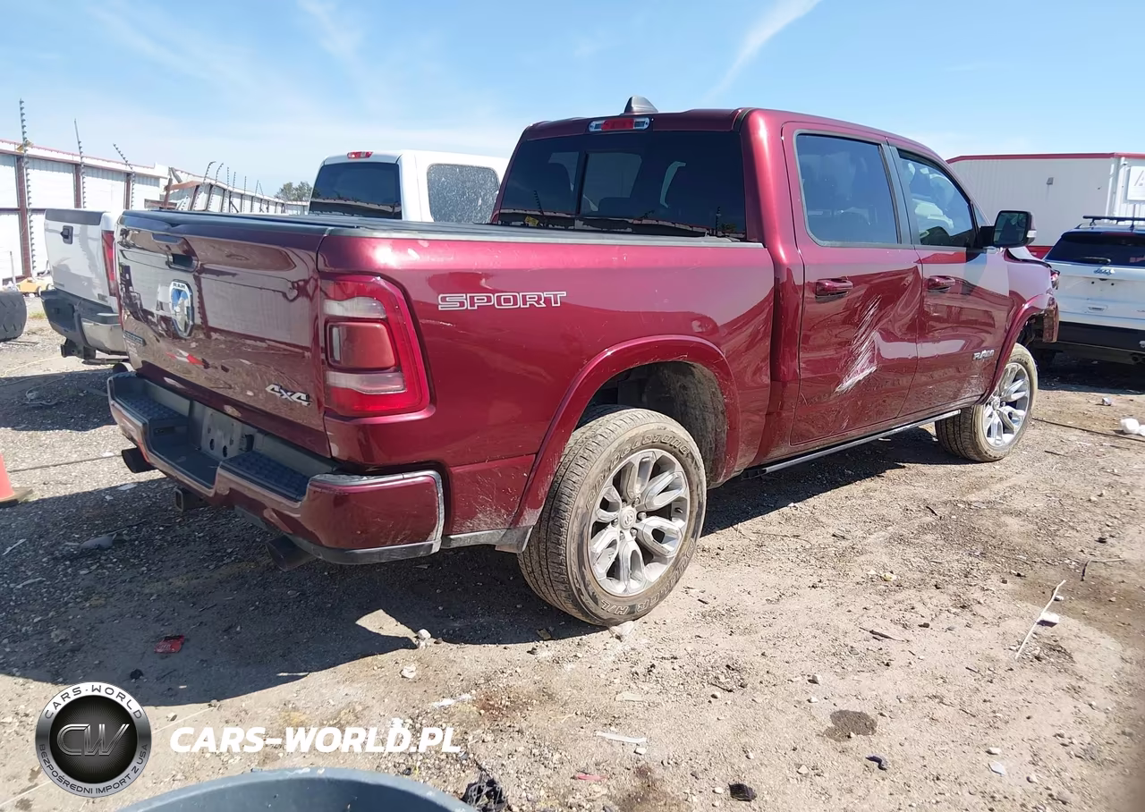 2021 Ram 1500 Laramie 4X4 5'7 Box VIN:1C6SRFJT1MN679061 - 4
