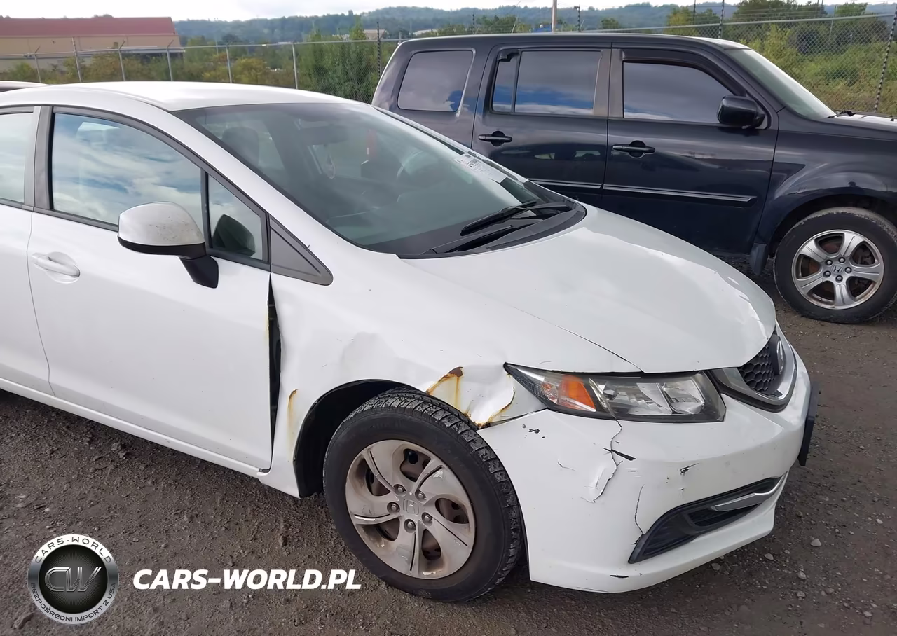 2013 Honda Civic Lx VIN:19XFB2F57DE066285 - 6