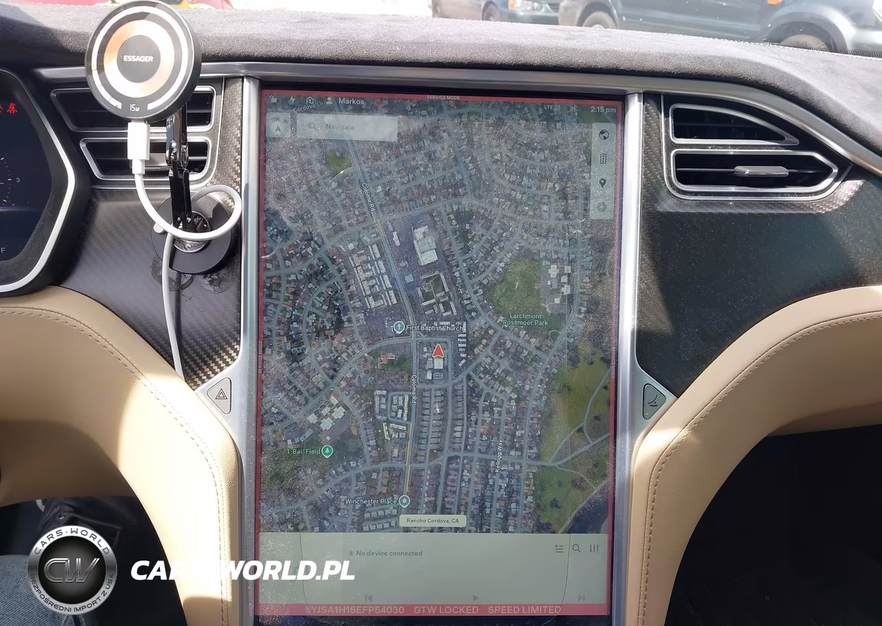 2014 Tesla Model S P85 VIN:5YJSA1H15EFP54030 - 18