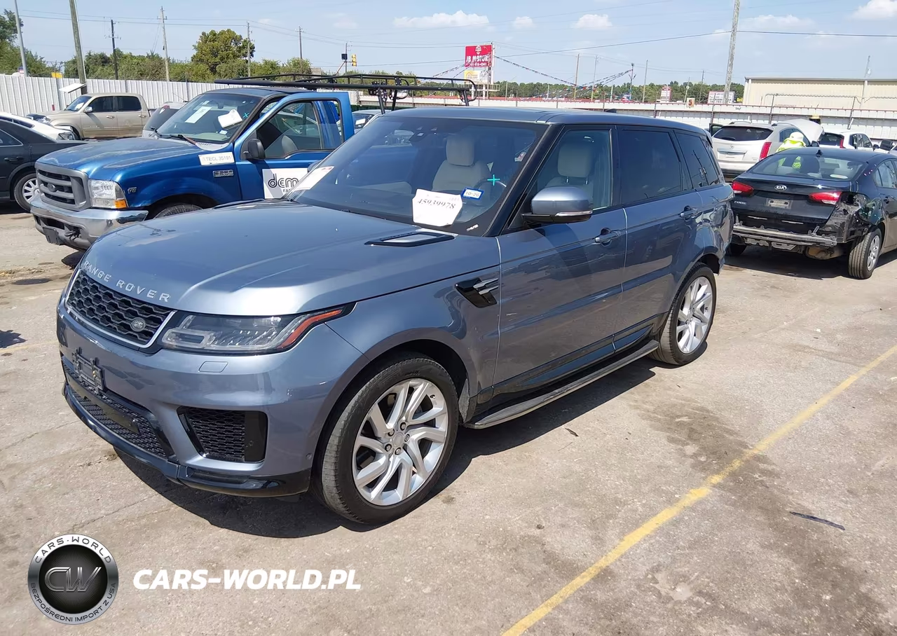 2020 Land Rover Range Rover Sport Hse Mhev VIN:SALWR2SU2LA703313 - 2