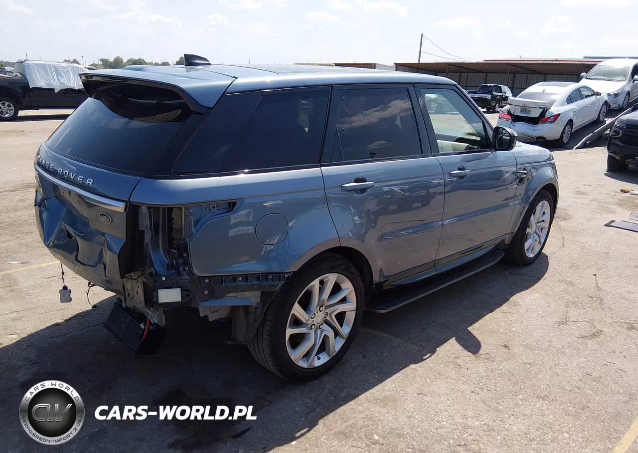 2020 Land Rover Range Rover Sport Hse Mhev VIN:SALWR2SU2LA703313 - 4