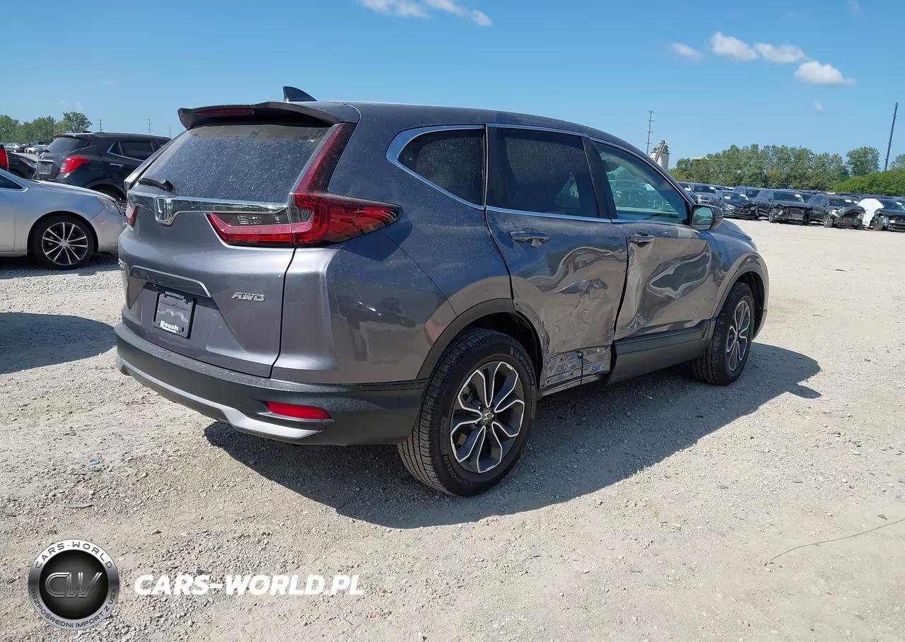 2020 Honda Cr-V Awd Ex-L VIN:5J6RW2H8XLL042412 - 4