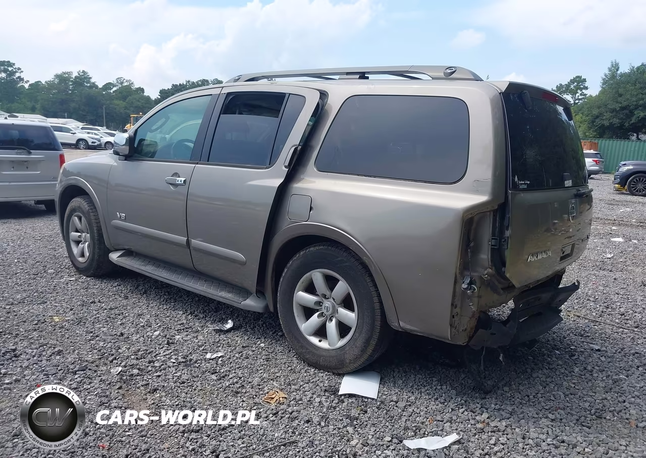 2008 Nissan Armada Se VIN:5N1BA08D98N628288 - 3