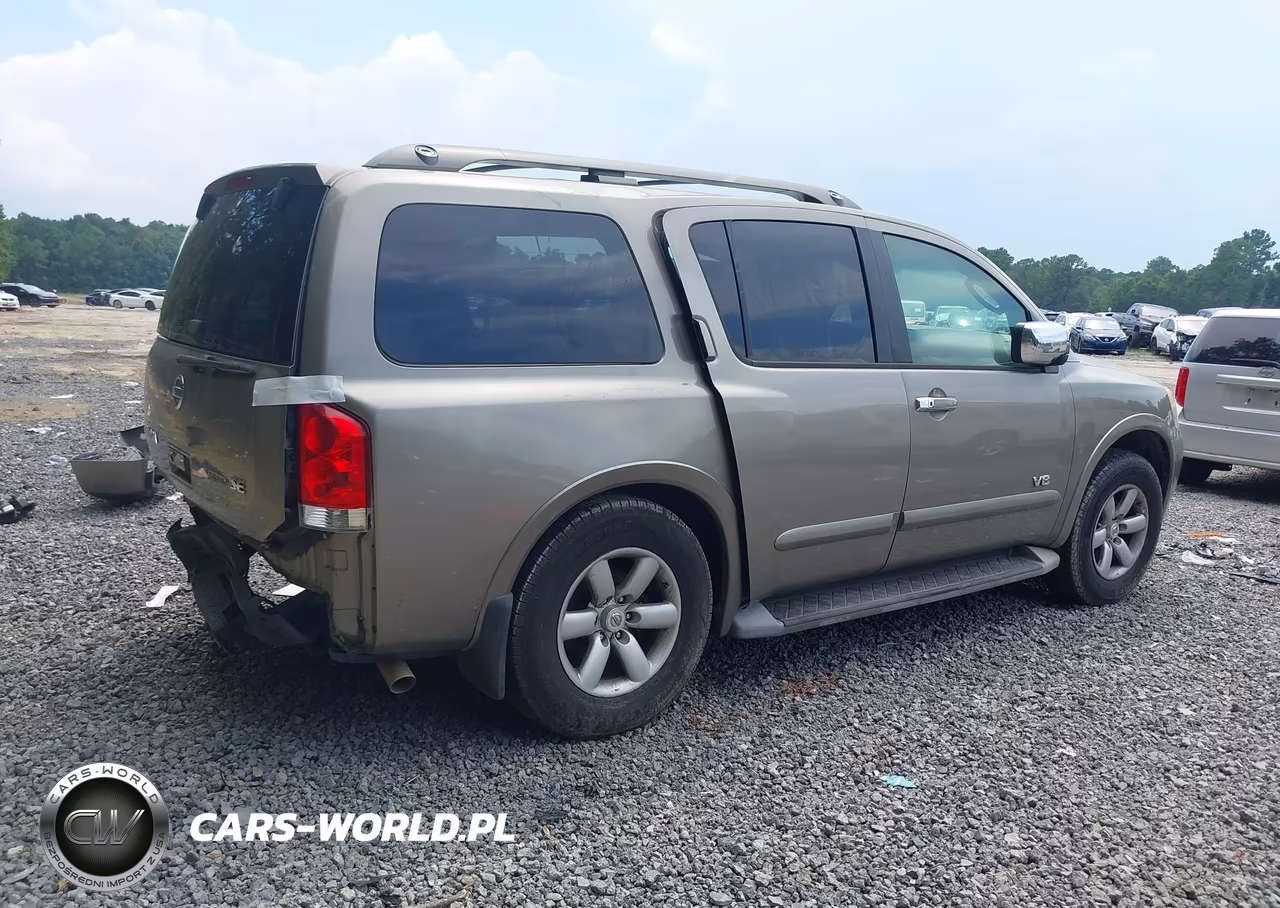 2008 Nissan Armada Se VIN:5N1BA08D98N628288 - 4