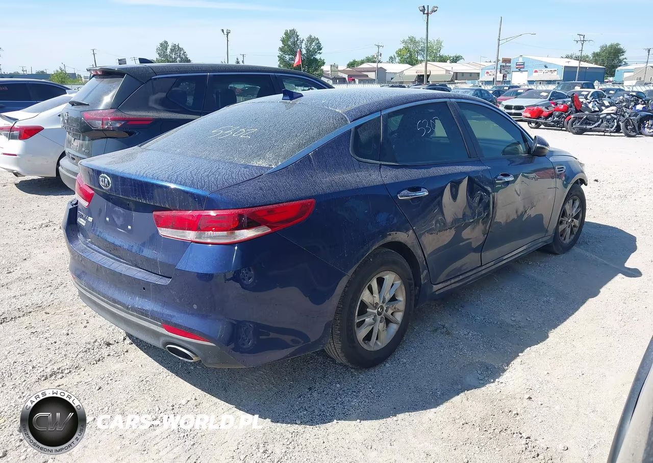 2018 Kia Optima Lx VIN:5XXGT4L32JG204950 - 4