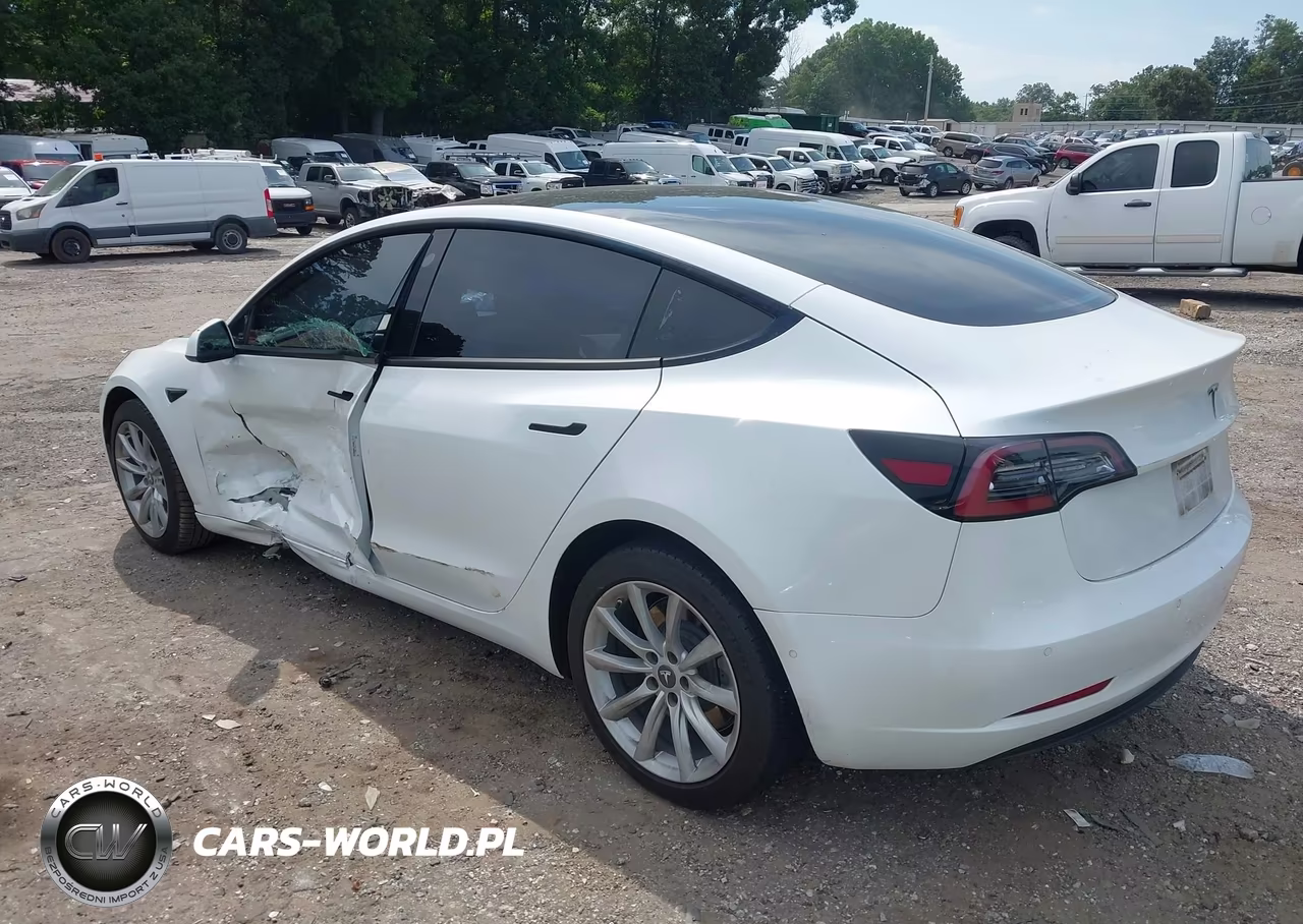 2021 Tesla Model 3 Standard Range Plus Rear-Wheel Drive VIN:5YJ3E1EA8MF851914 - 3