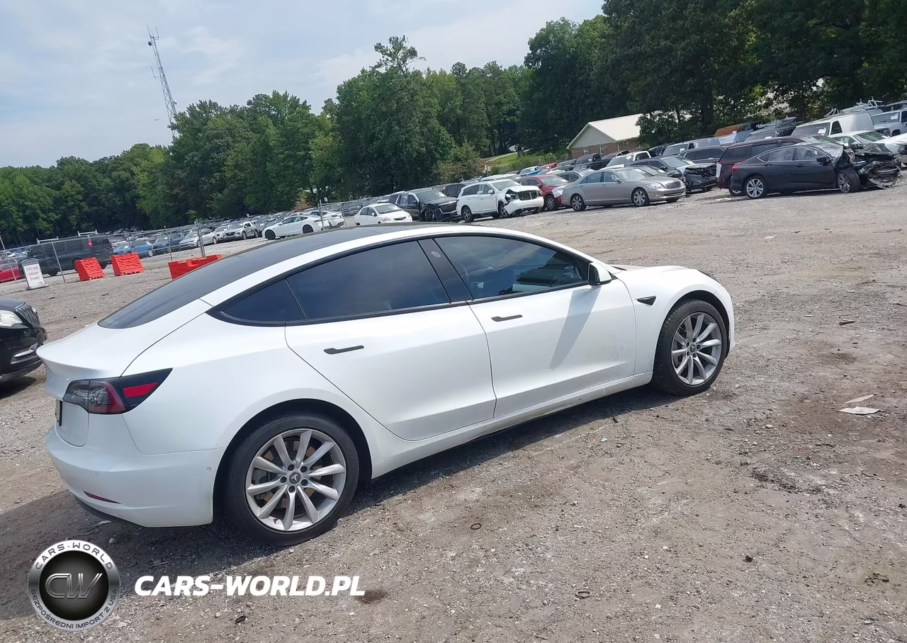 2021 Tesla Model 3 Standard Range Plus Rear-Wheel Drive VIN:5YJ3E1EA8MF851914 - 4