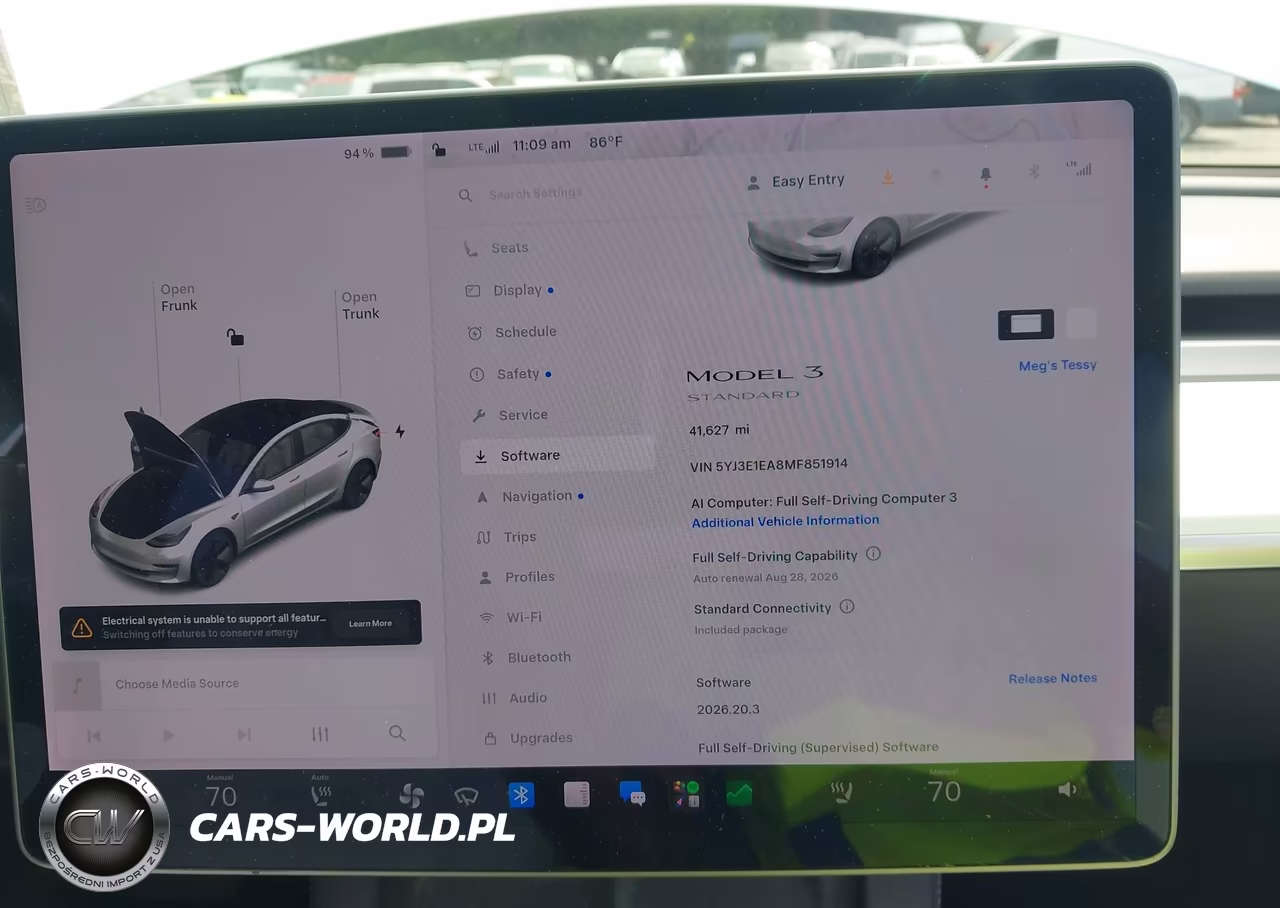2021 Tesla Model 3 Standard Range Plus Rear-Wheel Drive VIN:5YJ3E1EA8MF851914 - 7