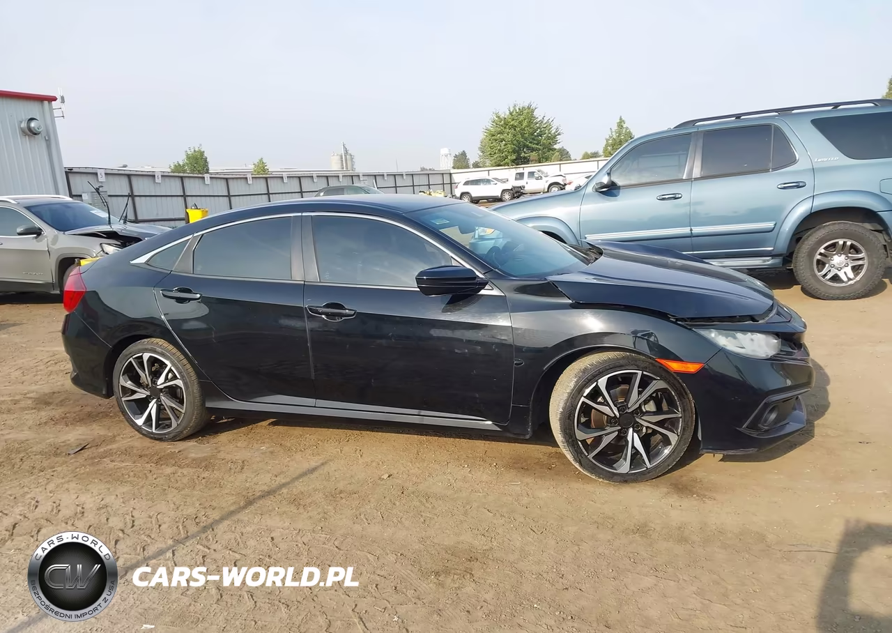 2020 Honda Civic Sport VIN:19XFC2F85LE007046 - 14