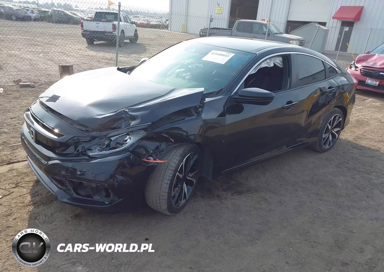 2020 Honda Civic Sport VIN:19XFC2F85LE007046 - 2