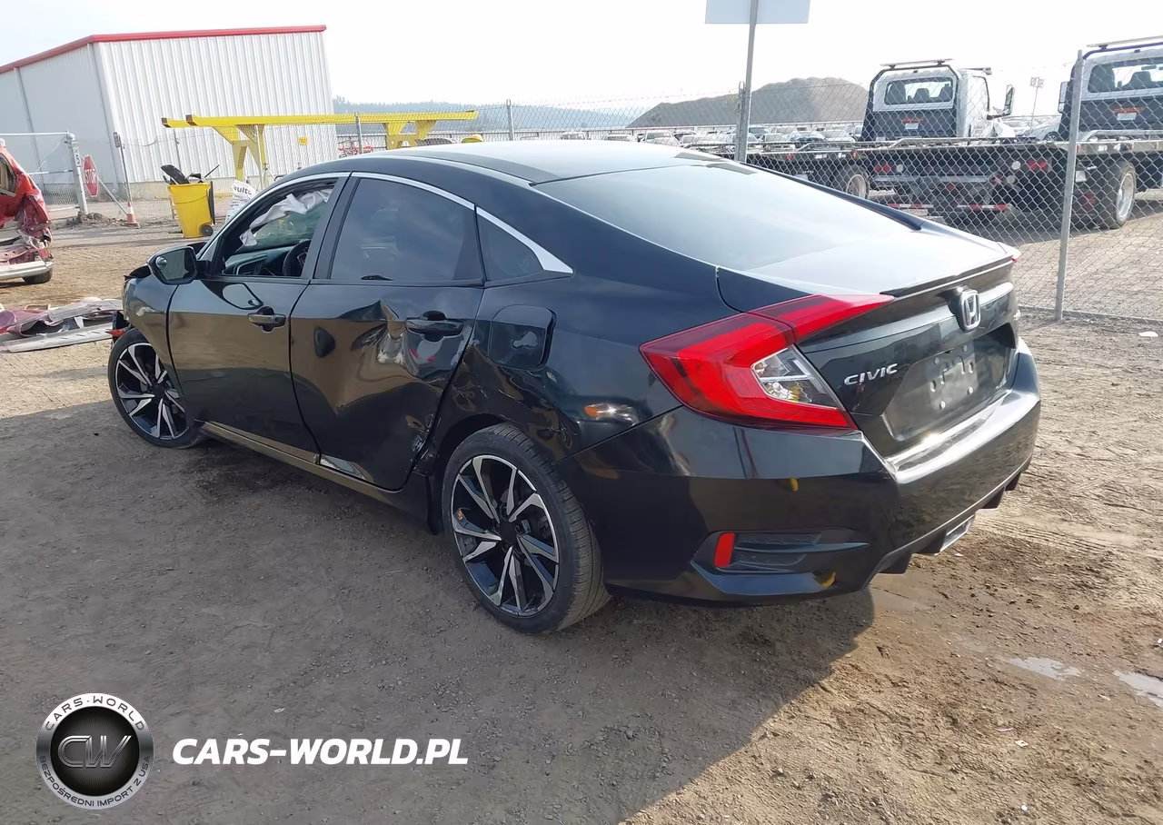 2020 Honda Civic Sport VIN:19XFC2F85LE007046 - 3