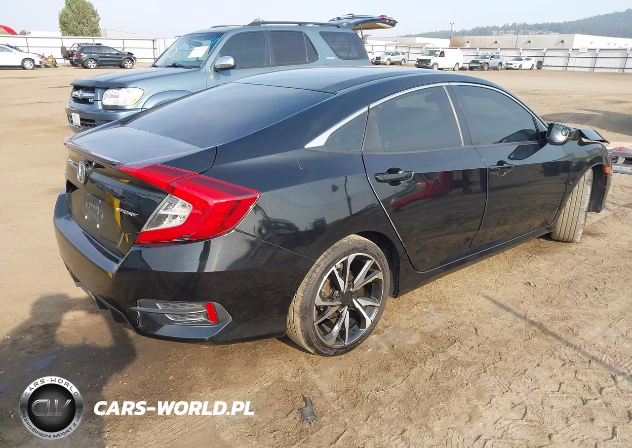 2020 Honda Civic Sport VIN:19XFC2F85LE007046 - 4