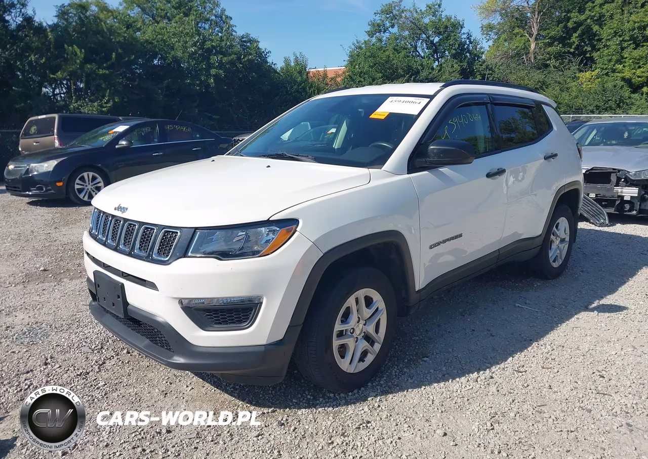 2017 Jeep New Compass Sport 4X4 VIN:3C4NJDABXHT647255 - 2