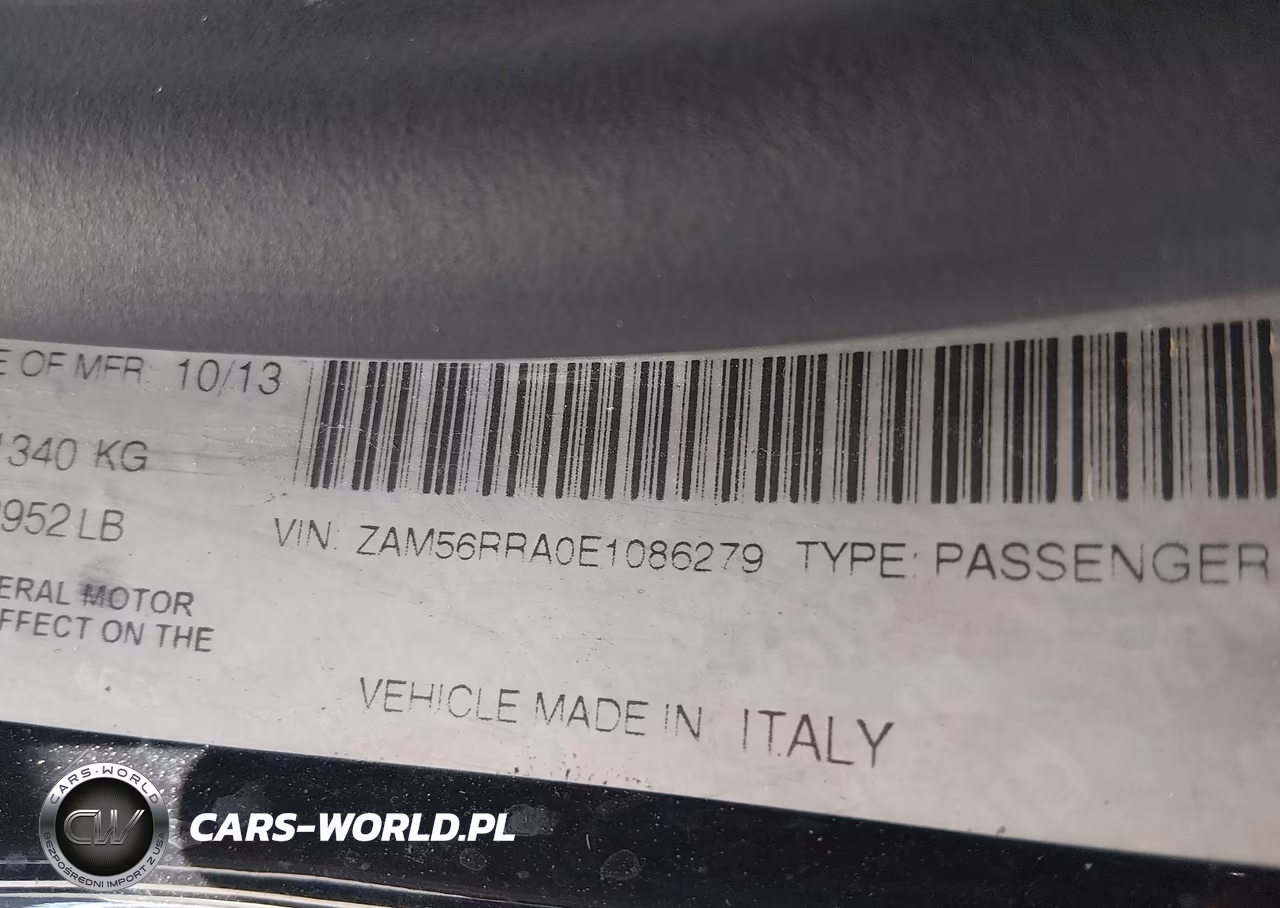2014 Maserati Quattroporte S Q4 VIN:ZAM56RRA0E1086279 - 9