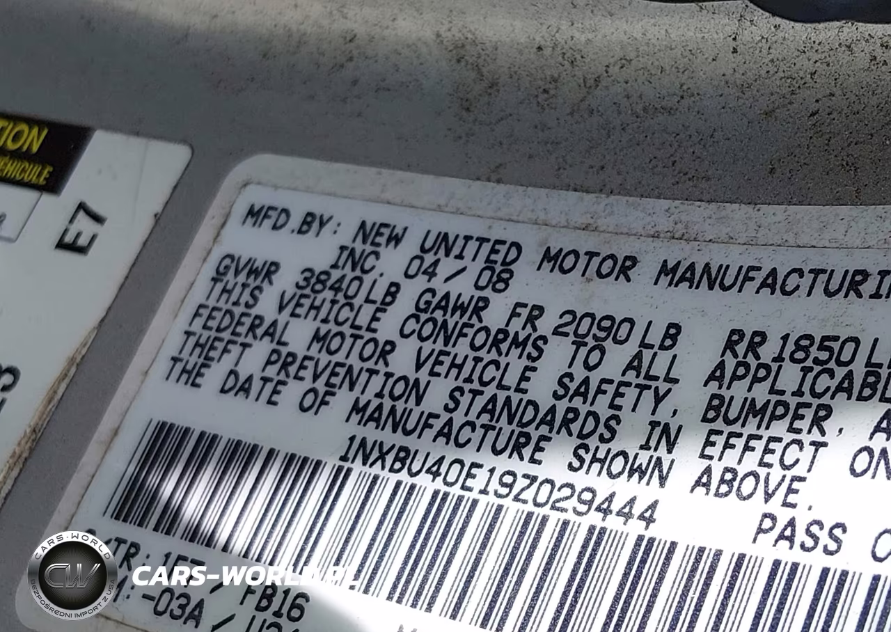 2009 Toyota Corolla VIN:1NXBU40E19Z029444 - 9