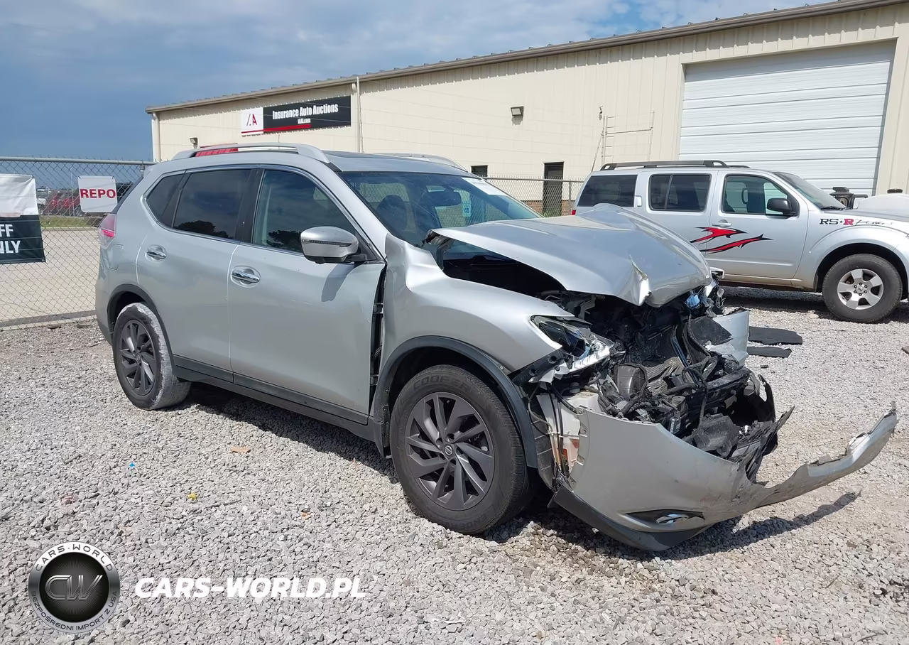 2016 Nissan Rogue Sl VIN:5N1AT2MT5GC777189 - 1