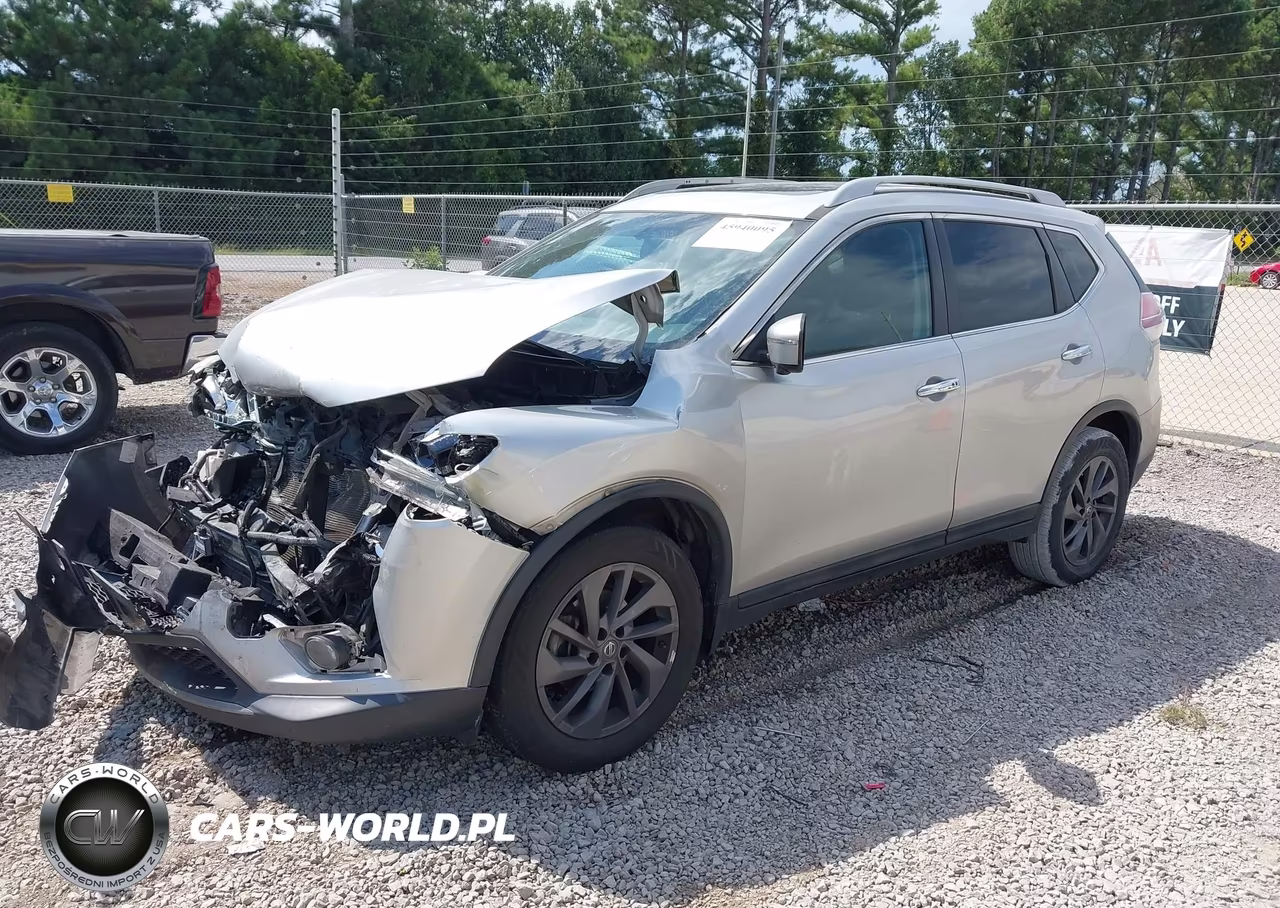 2016 Nissan Rogue Sl VIN:5N1AT2MT5GC777189 - 2