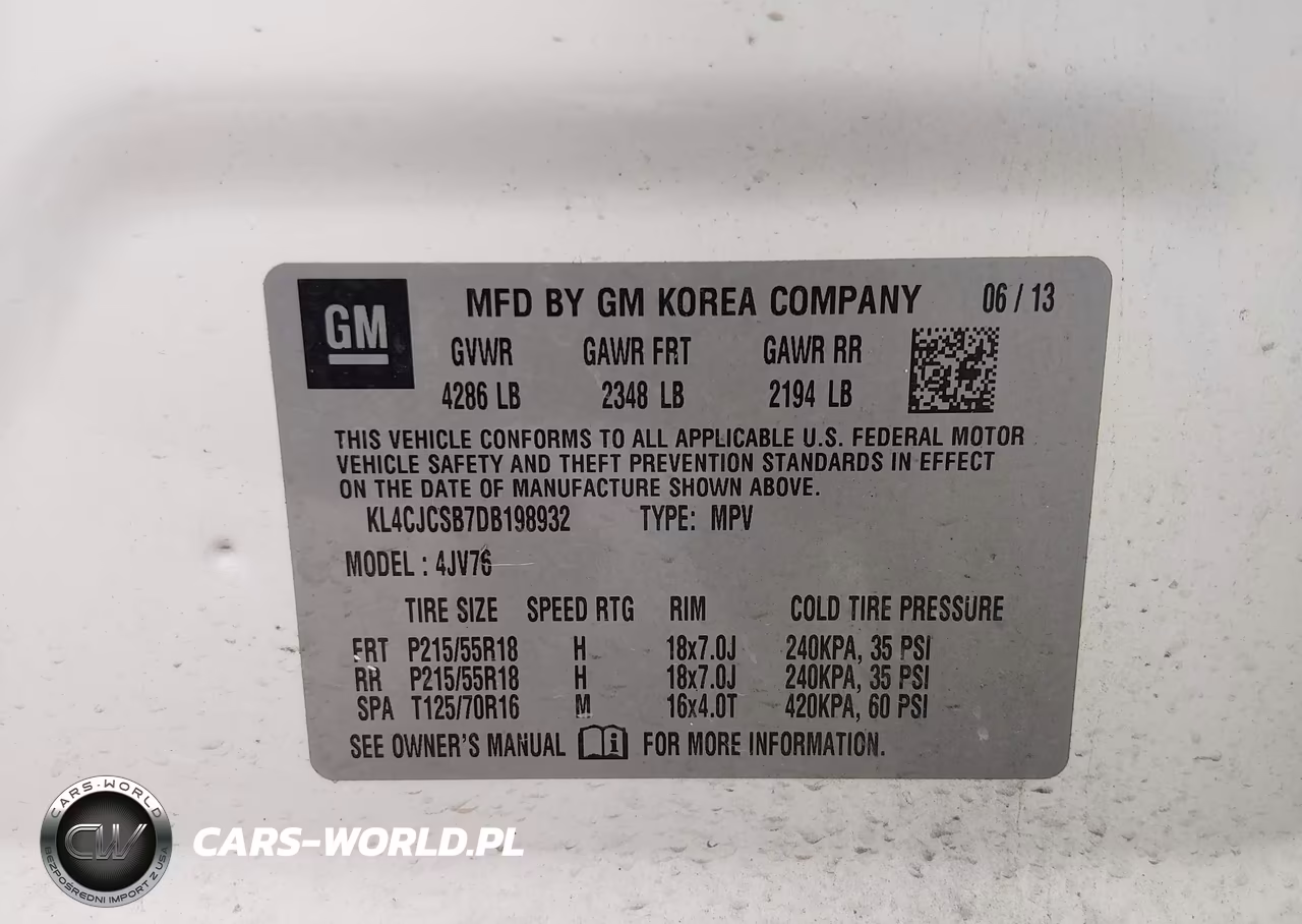 2013 Buick Encore Leather VIN:KL4CJCSB7DB198932 - 9