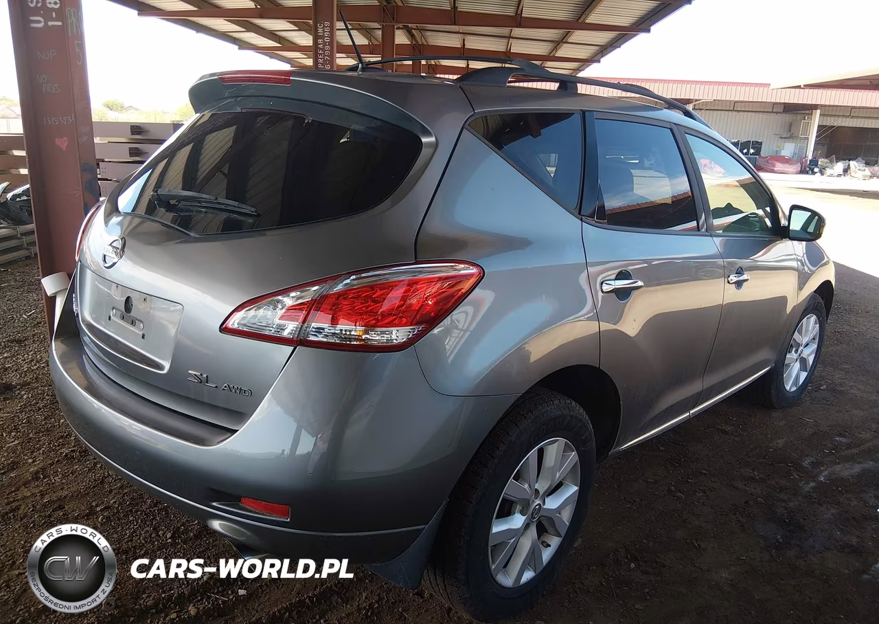 2013 Nissan Murano Sl VIN:JN8AZ1MW8DW306000 - 4