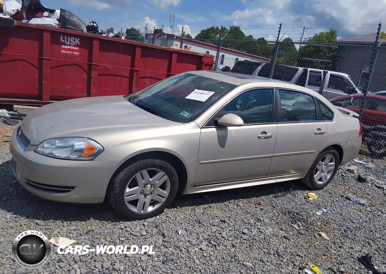 2012 Chevrolet Impala Lt VIN:2G1WG5E34C1274535 - 14