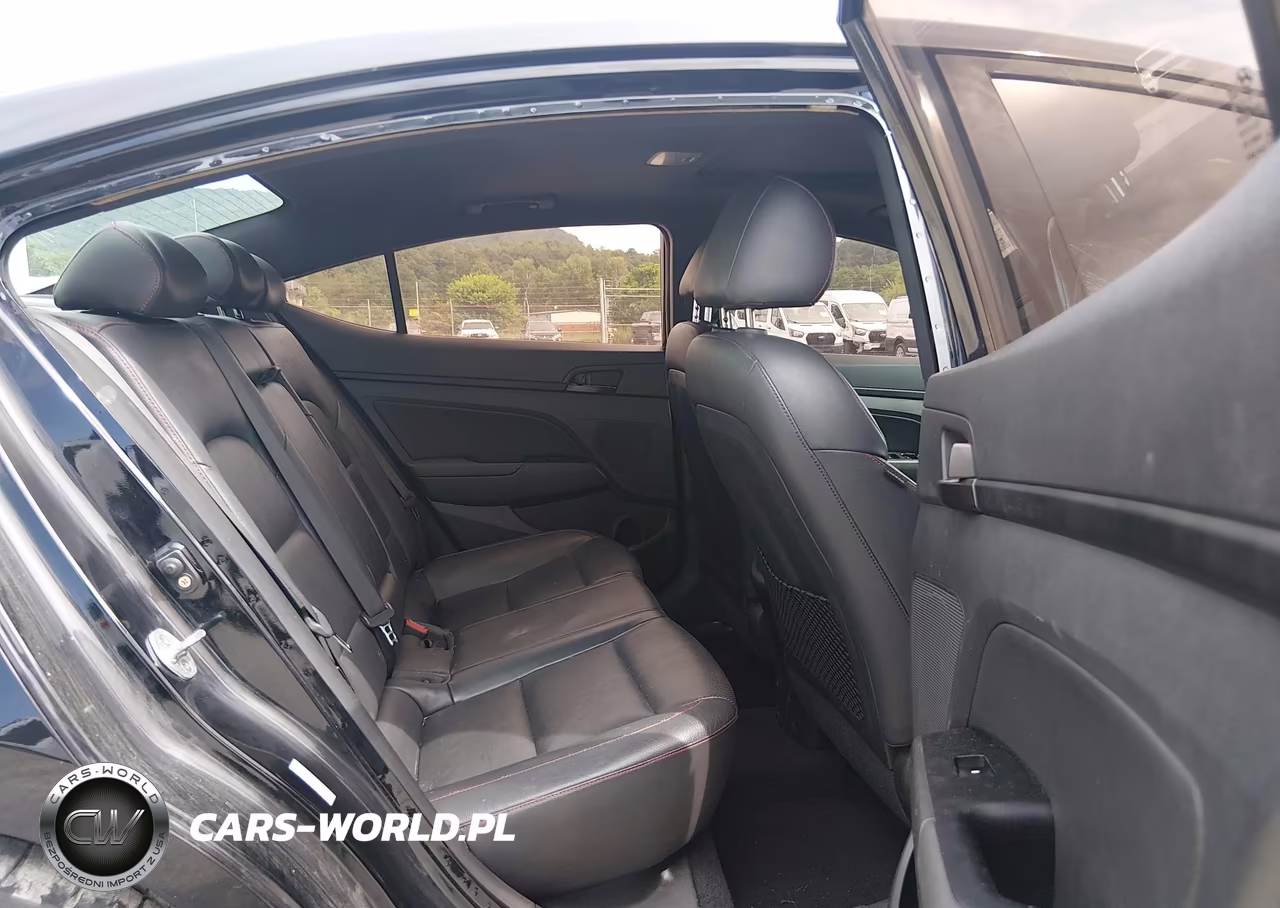 2018 Hyundai Elantra Sport VIN:KMHD04LB1JU535351 - 8