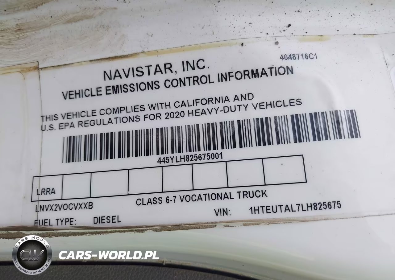 2020 International Mv VIN:1HTEUTAL7LH825675 - 9