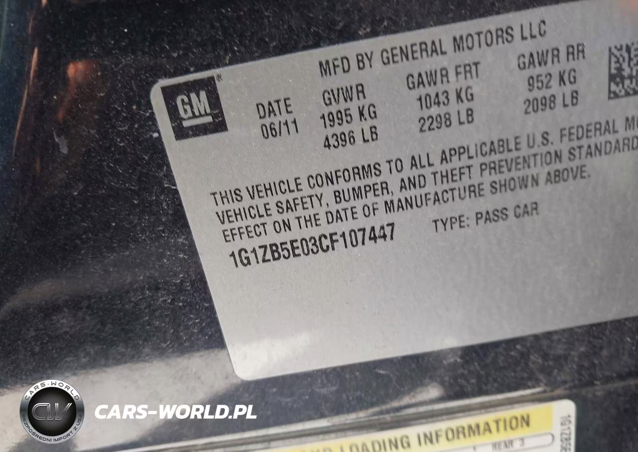 2012 Chevrolet Malibu Ls VIN:1G1ZB5E03CF107447 - 9