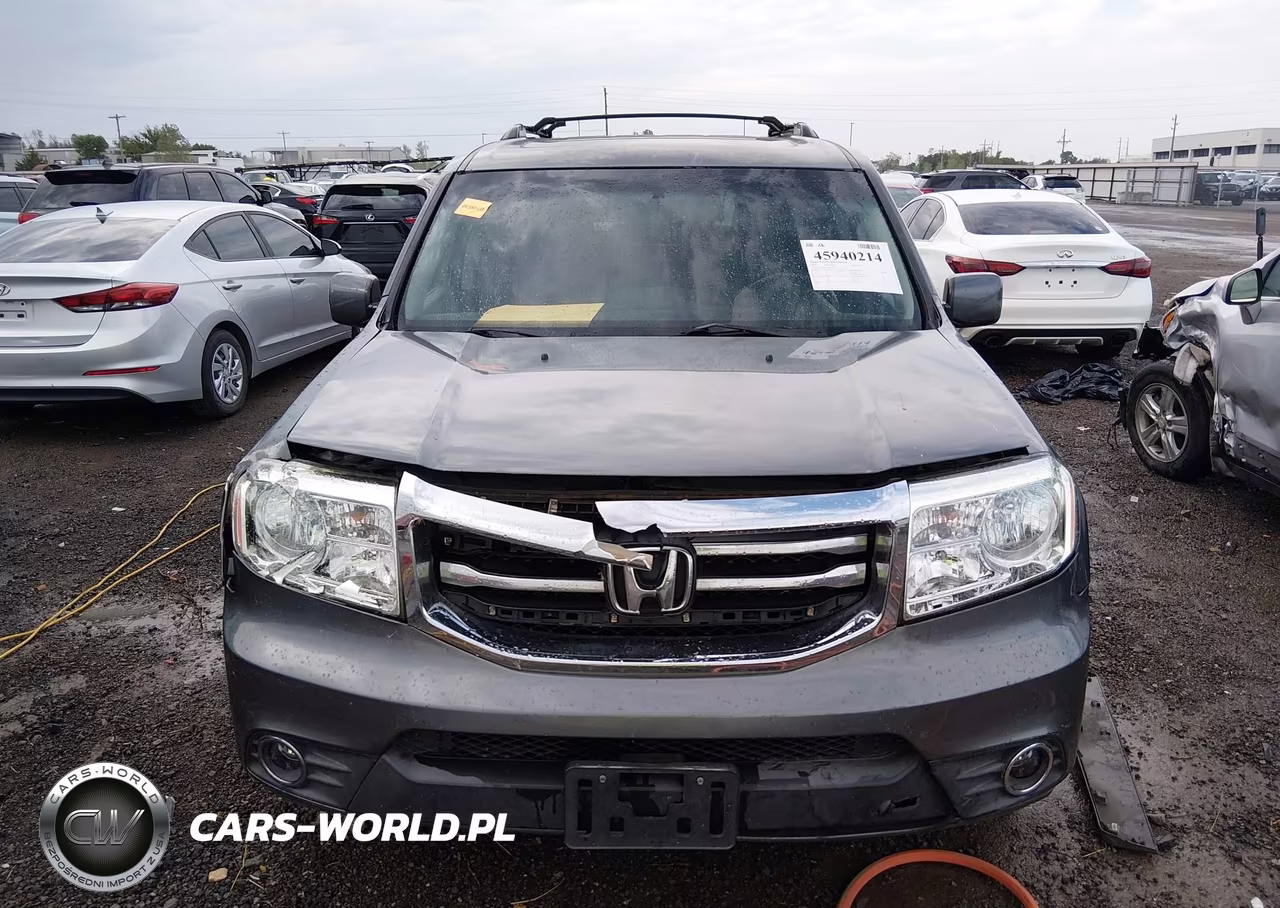 2013 Honda Pilot Ex-L VIN:5FNYF4H53DB022574 - 12