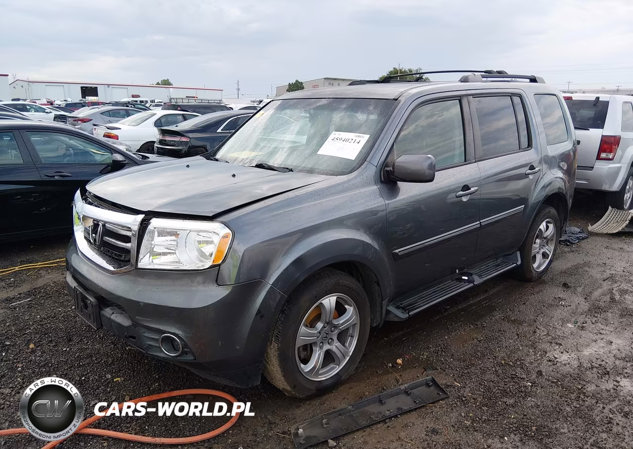 2013 Honda Pilot Ex-L VIN:5FNYF4H53DB022574 - 2