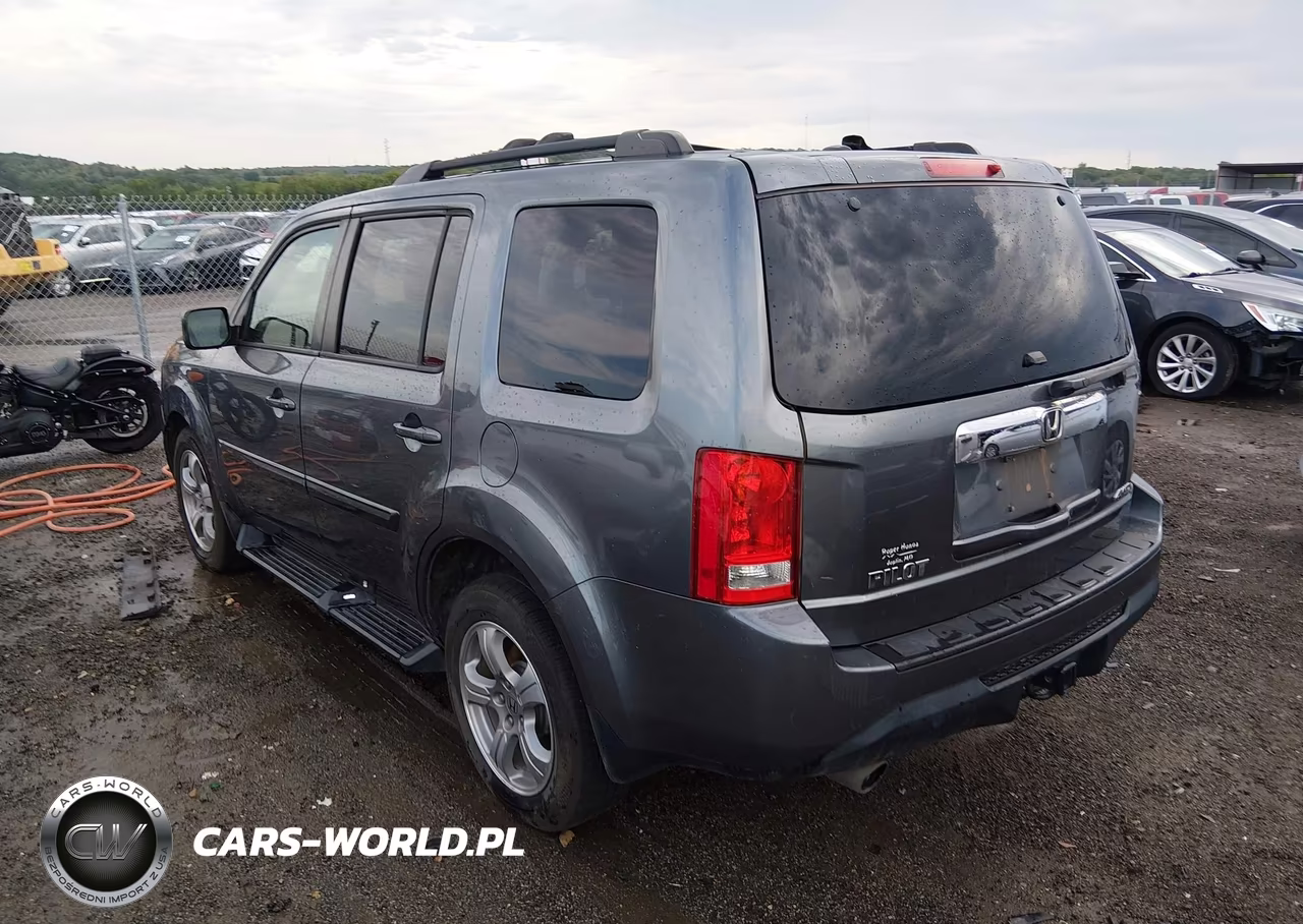 2013 Honda Pilot Ex-L VIN:5FNYF4H53DB022574 - 3