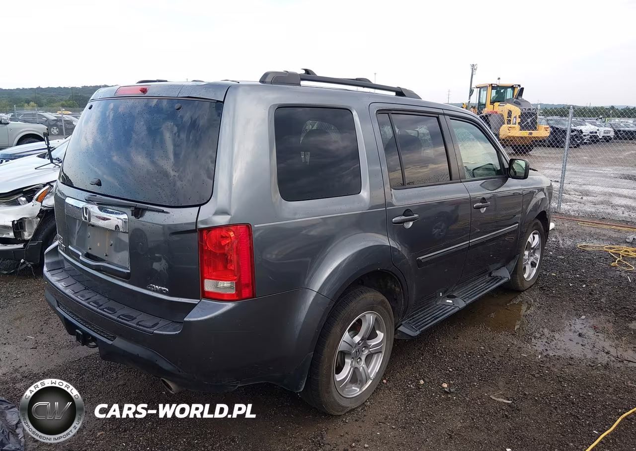 2013 Honda Pilot Ex-L VIN:5FNYF4H53DB022574 - 4