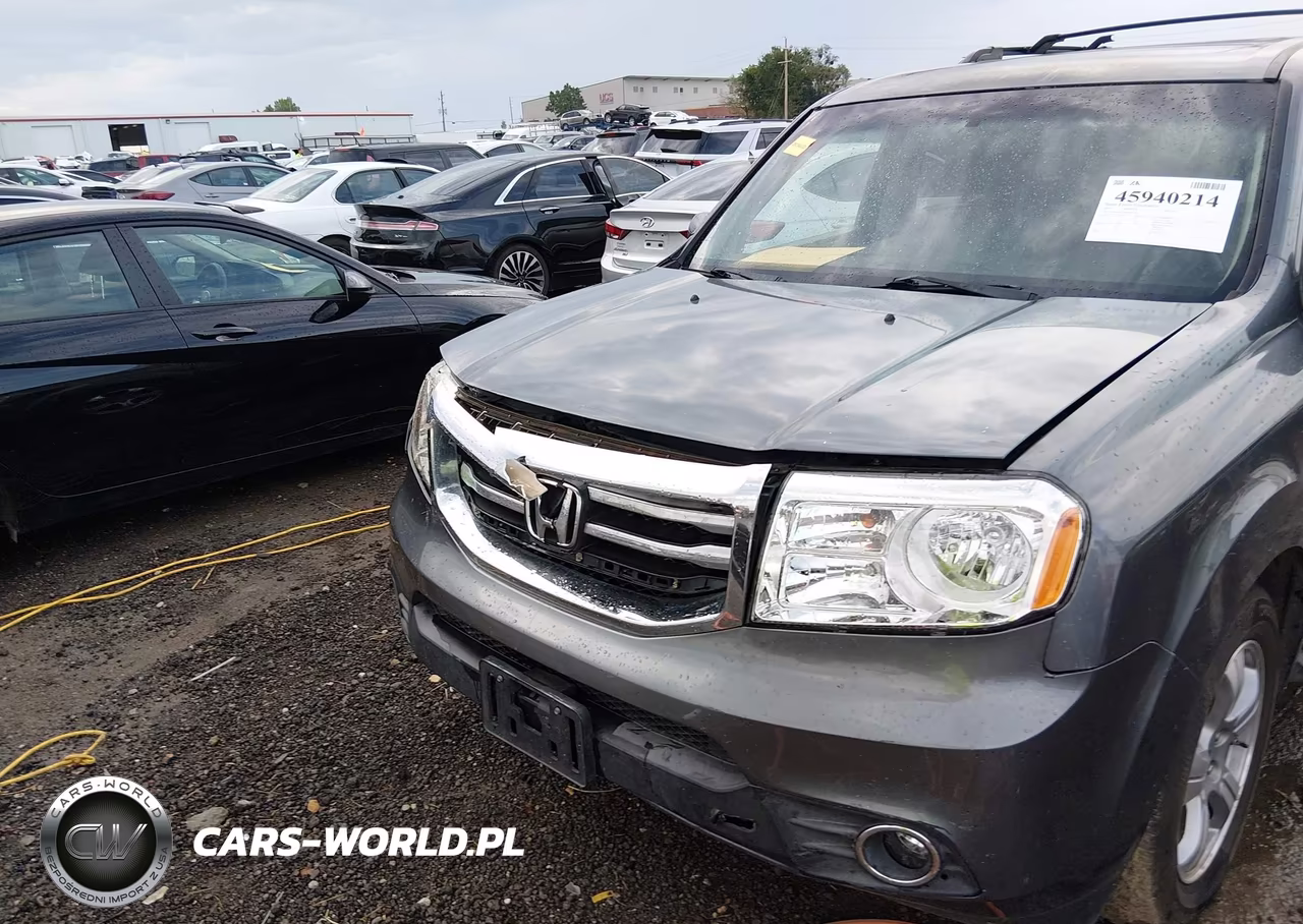 2013 Honda Pilot Ex-L VIN:5FNYF4H53DB022574 - 6
