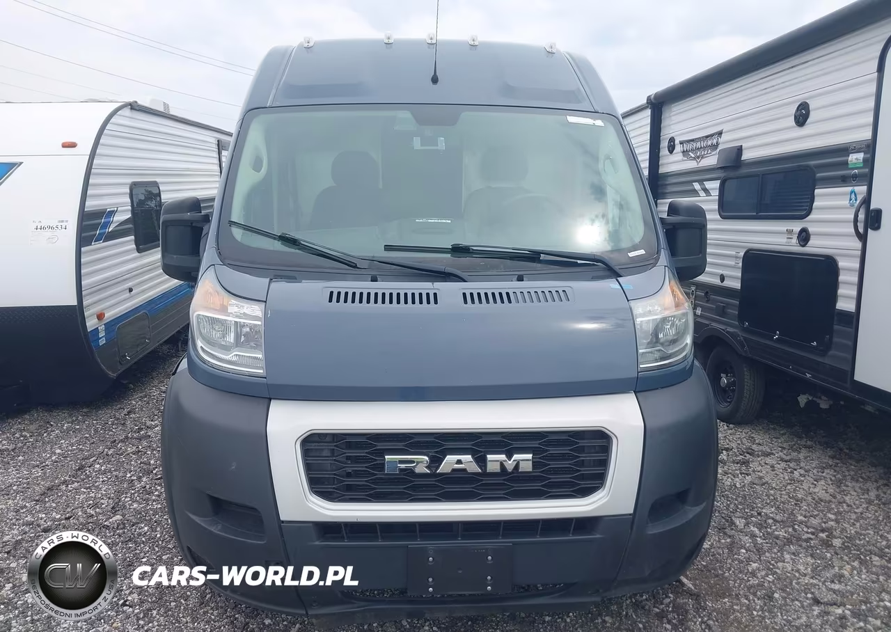 2020 Ram Promaster 3500 Cargo Van High Roof 159 Wb Ext VIN:3C6URVJG6LE108156 - 12