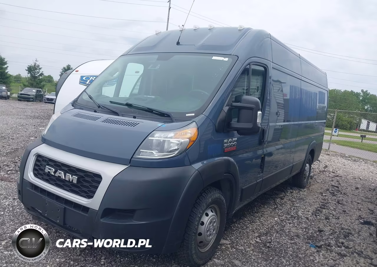 2020 Ram Promaster 3500 Cargo Van High Roof 159 Wb Ext VIN:3C6URVJG6LE108156 - 2