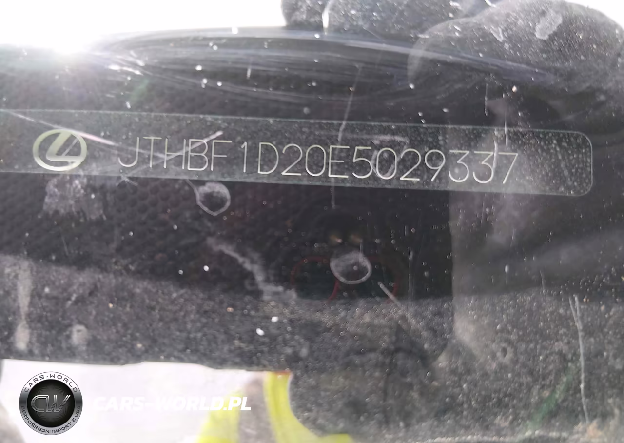 2014 Lexus Is 250 VIN:JTHBF1D20E5029337 - 9